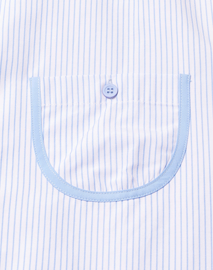 Round Pocket Baby Blue